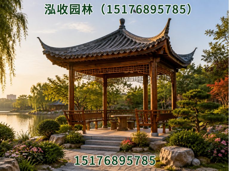 辽源防腐木展示图